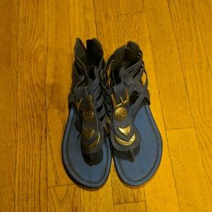 Blue Sandals